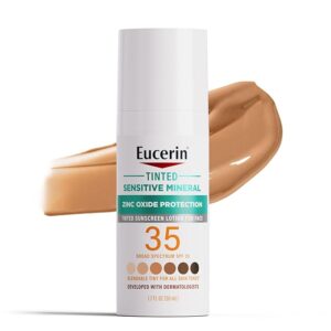 Eucerin Sun Tinted Sensitive Mineral Sunscreen SPF 35
