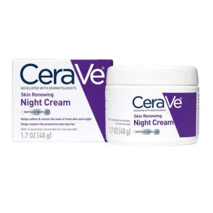 CeraVe Skin Renewing Night Cream with Niacinamide