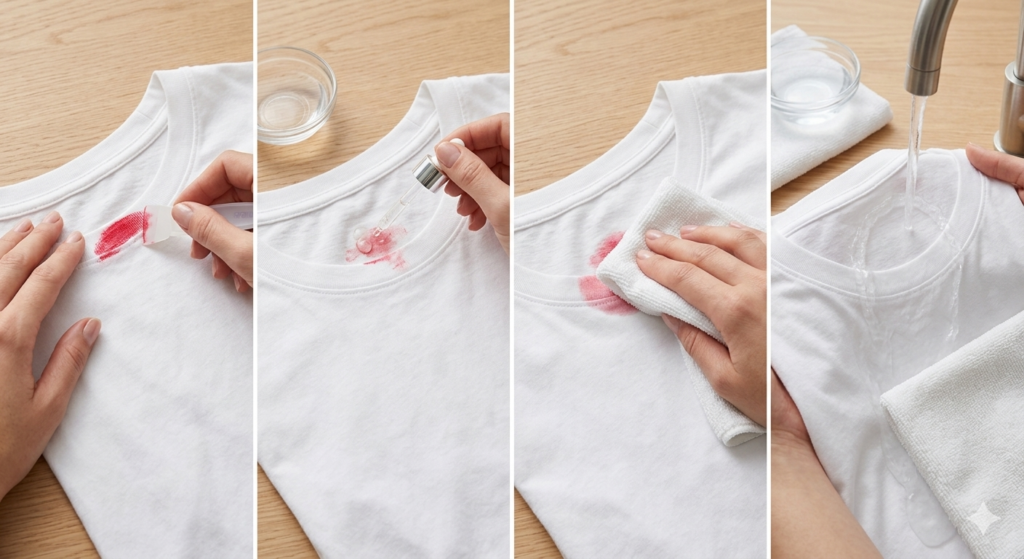 how-to-get-lipstick-out-of-clothes-step-by-step