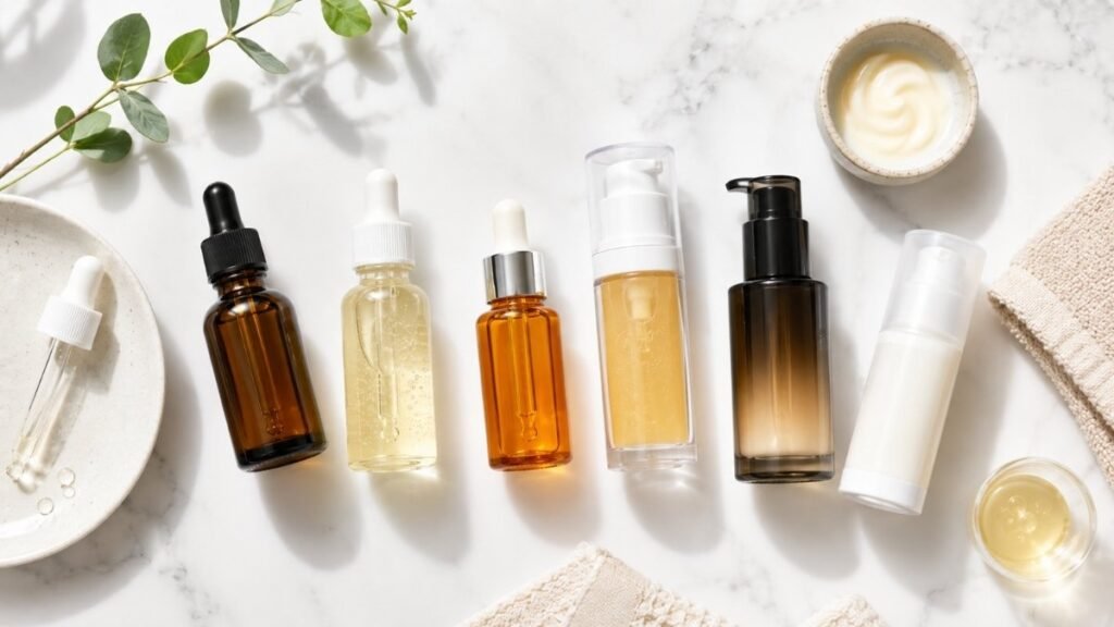 Affordable vitamin C serum packaging suitable for beginners